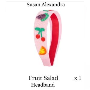 Susan Alexandra NWOT Fruit Salad Headband
